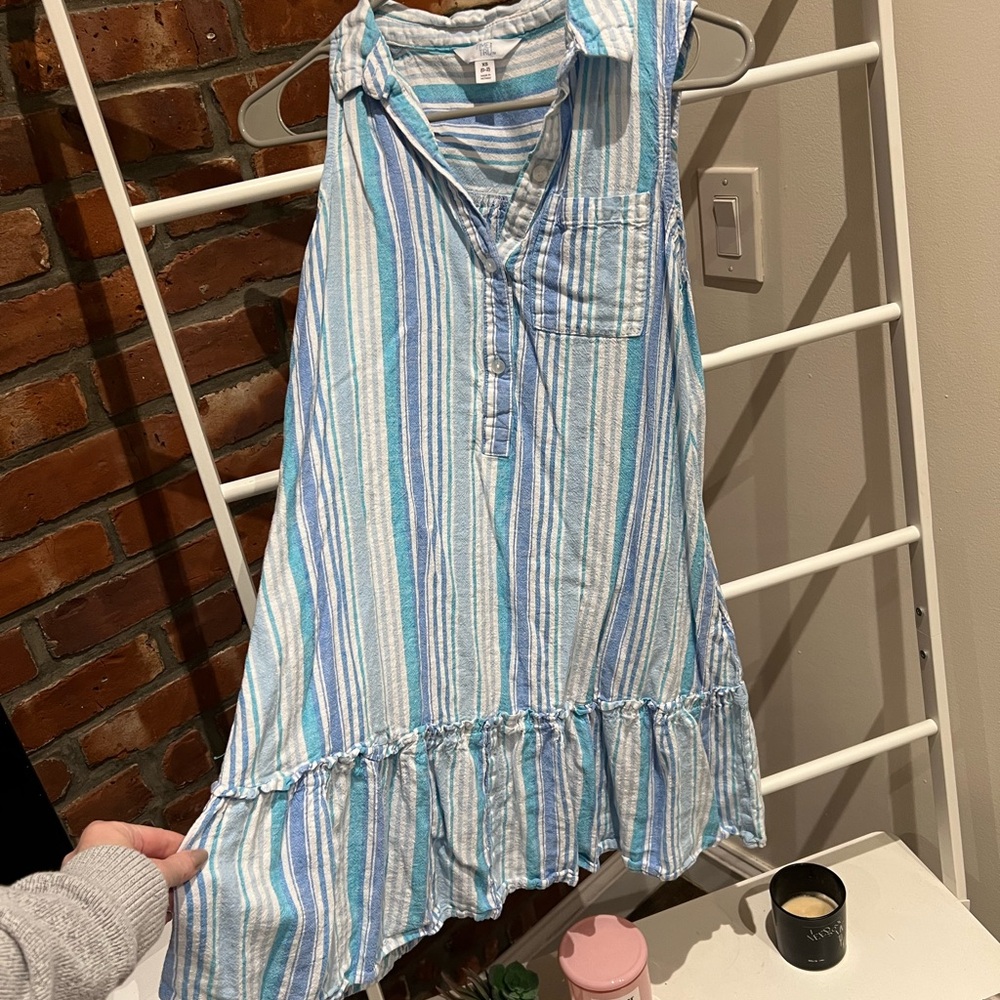Striped Sleeveless Dress
